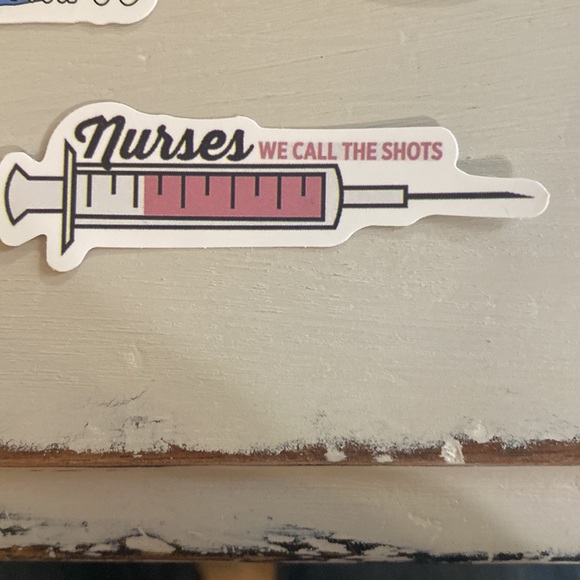 Nurse stickers.  Vinyl. New. Set of 5. - Picture 2 of 6